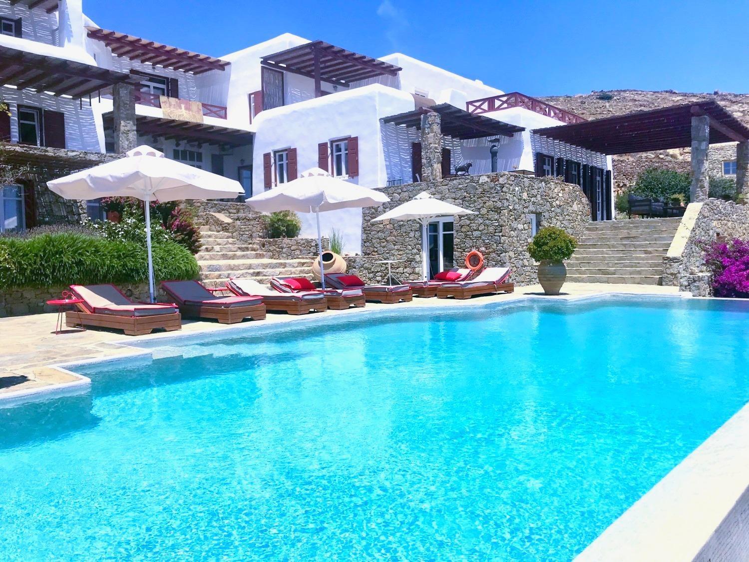 Villa Nautilia - Luxury Suites And Cottages Kalafatis Bagian luar foto