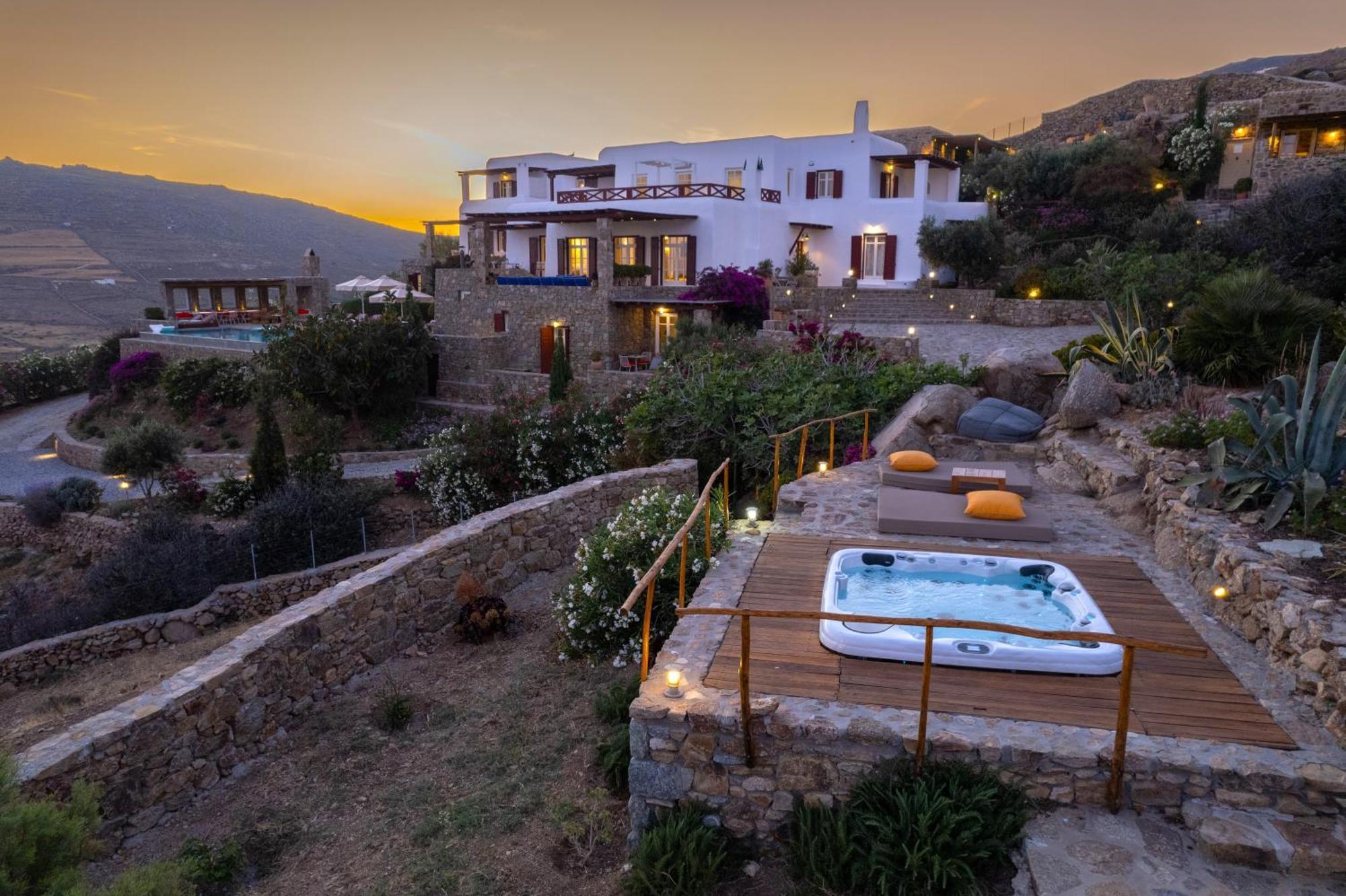 Villa Nautilia - Luxury Suites And Cottages Kalafatis Bagian luar foto