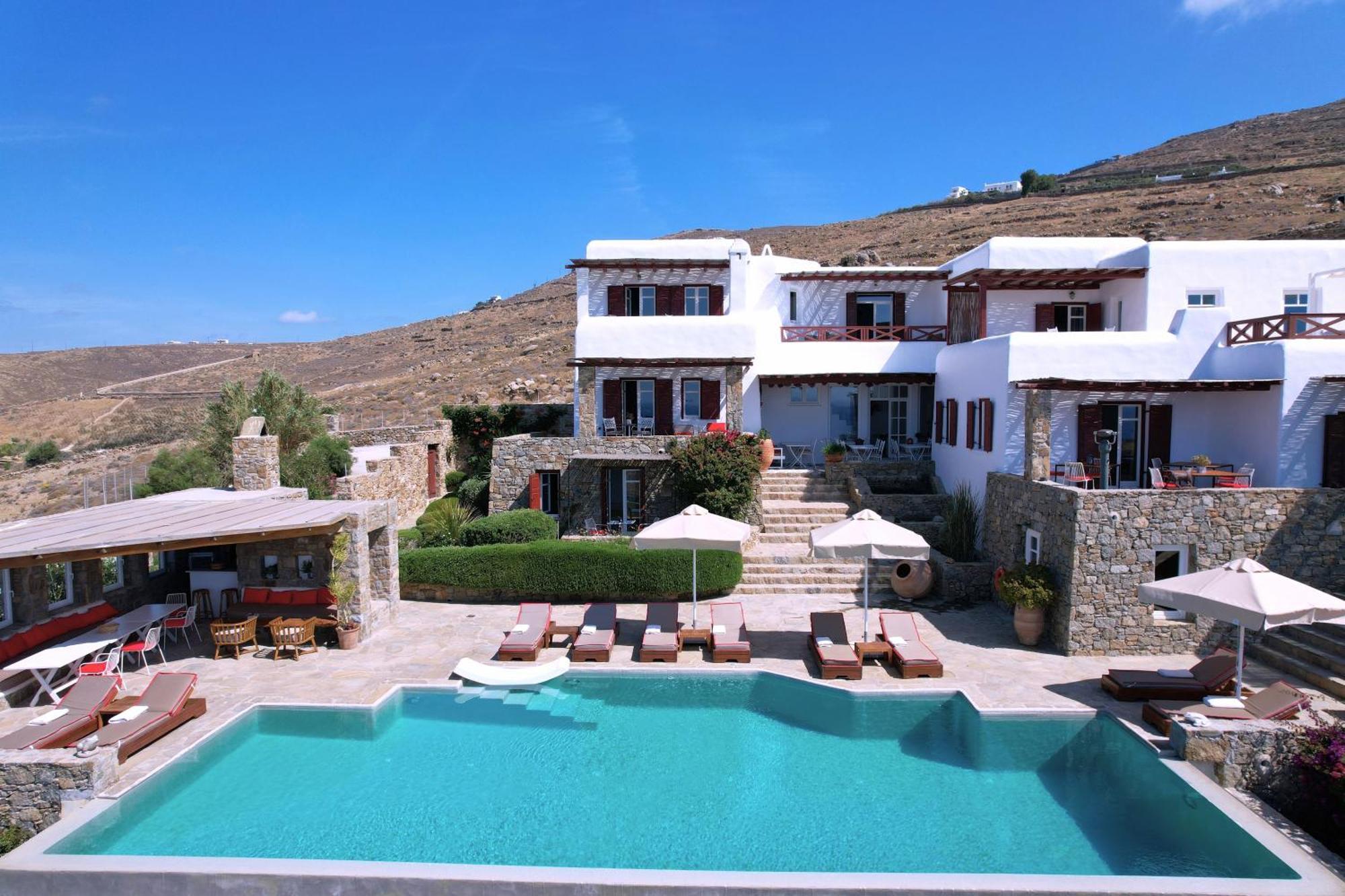 Villa Nautilia - Luxury Suites And Cottages Kalafatis Bagian luar foto
