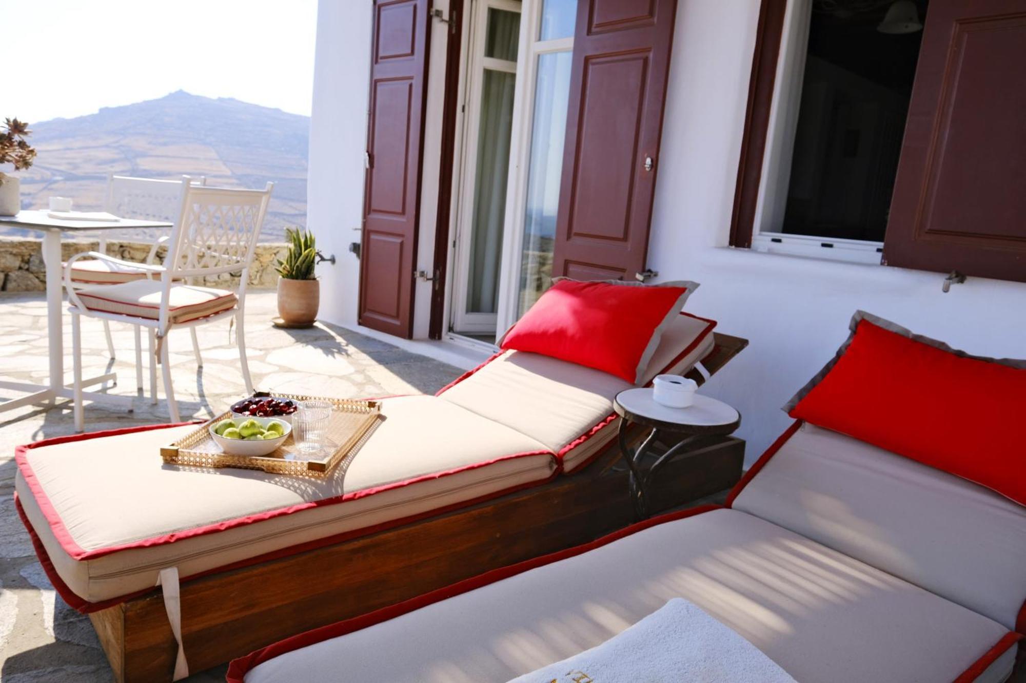 Villa Nautilia - Luxury Suites And Cottages Kalafatis Ruang foto